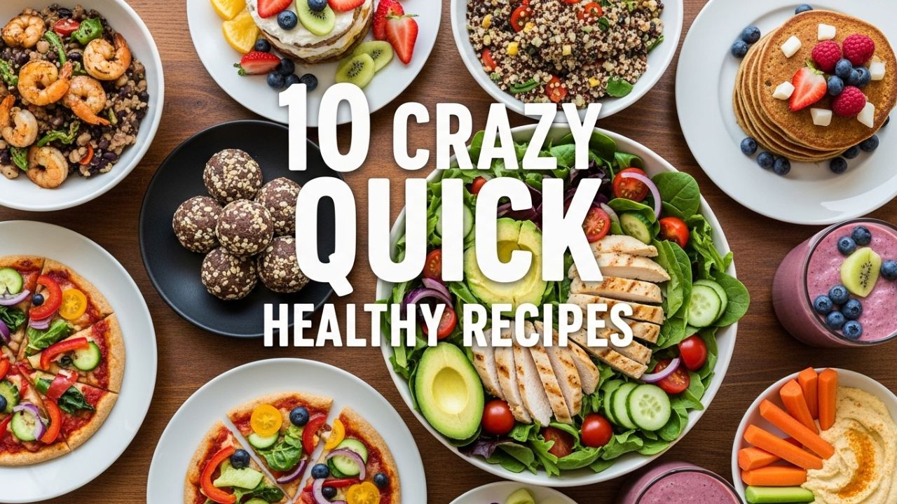 10 Crazy Quick Healthy Recipes