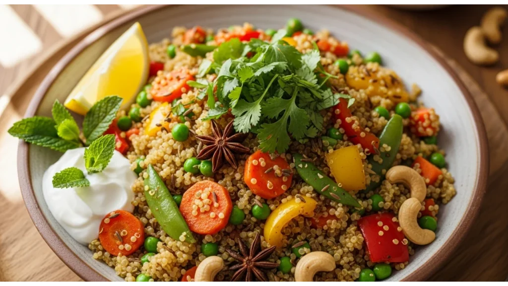 Quinoa Pulao (Protein-Packed Healthy Pulao)