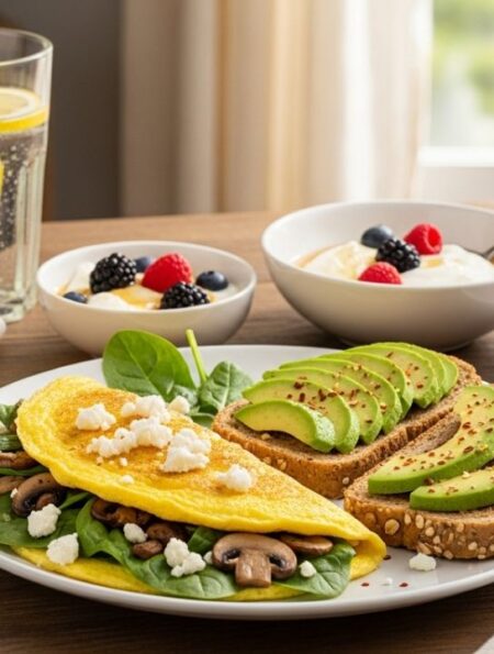 high protien breakfast