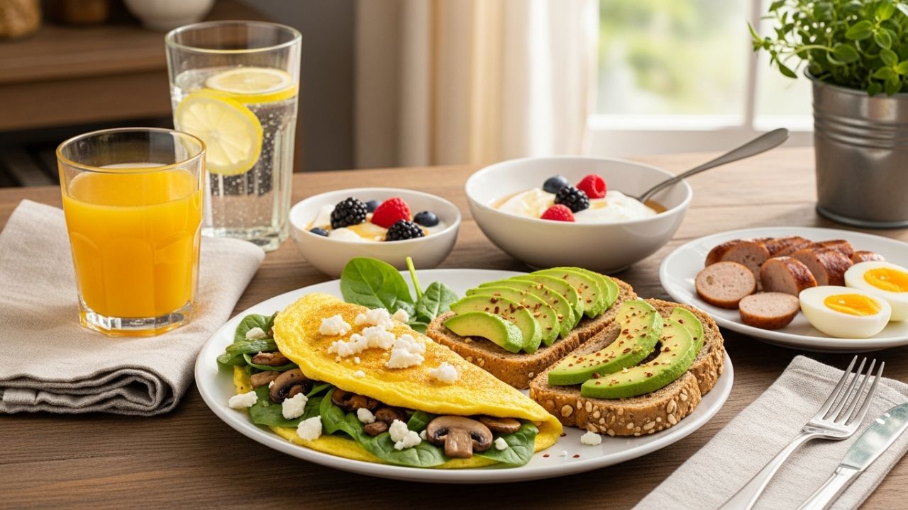 high protien breakfast