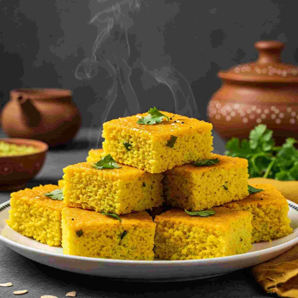 Oats Dhokla