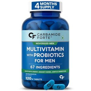 Carbamide Forte Multivitamin Tablet For Men | Multi vitamin For Men With Probiotics For Immunity & Energy