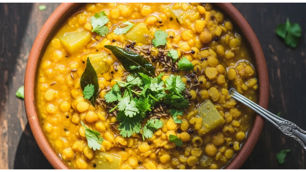 Lauki Chana Dal (Bottle Gourd & Split Chickpeas)